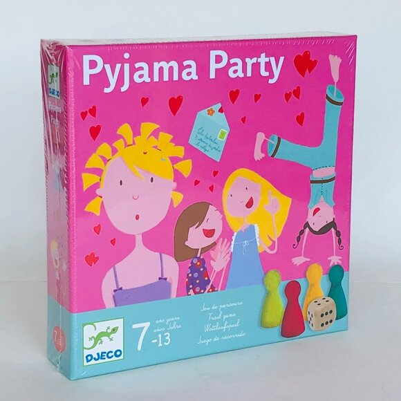 New Sealed Djeco SocialGame -Pyjama Party - Girl's sleepover Board Game Age 7-13 - Picture 8 of 13